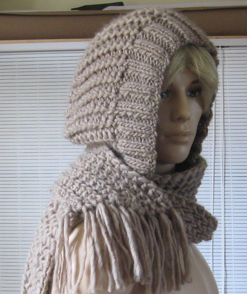 patron tricot echarpe+bonnet
