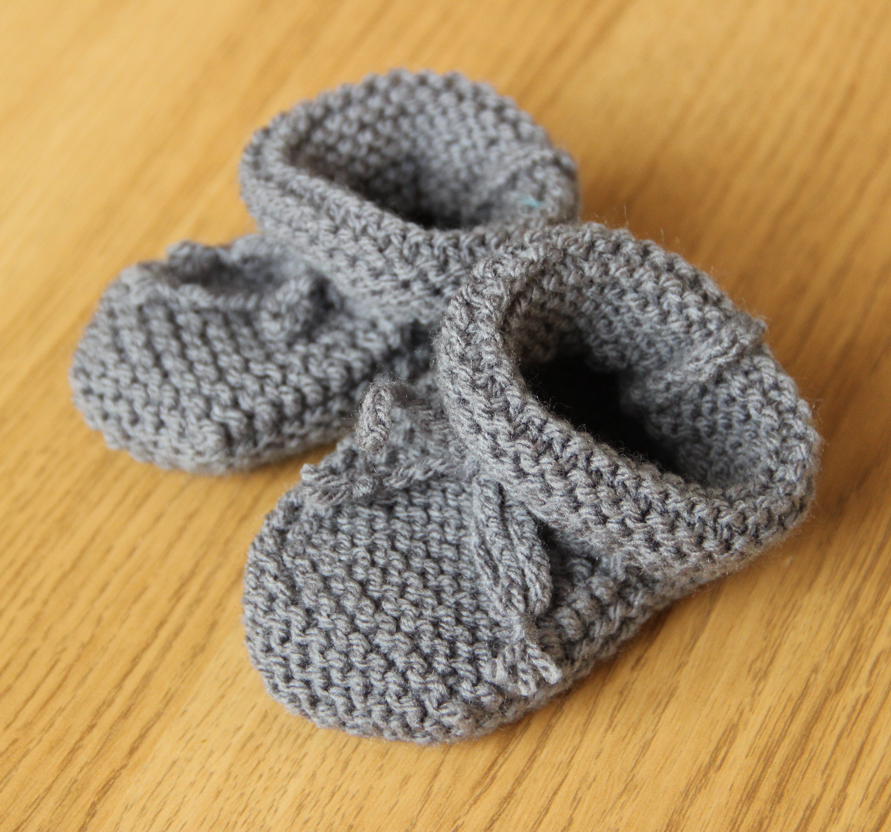 patron tricot chausson