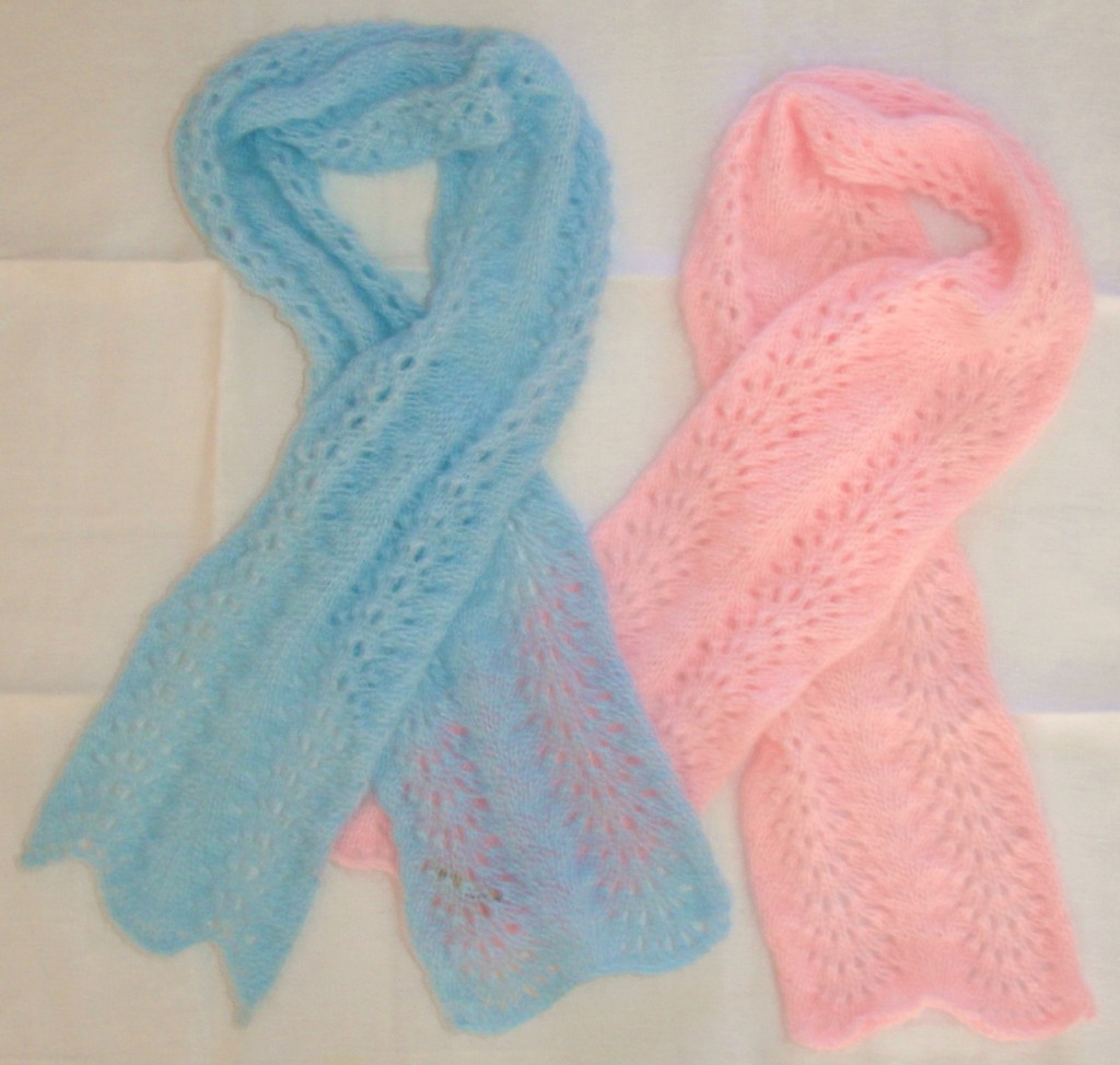 patron tricot dentelle gratuit