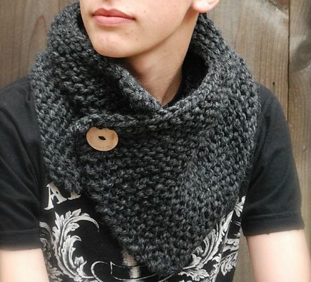 patron tricot echarpe tube