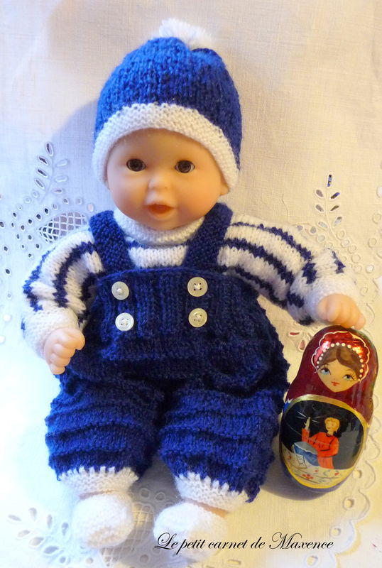 patron tricot poupon 30 cm