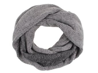 patron tricot foulard en rond