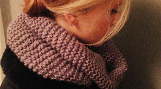 patron tricot foulard