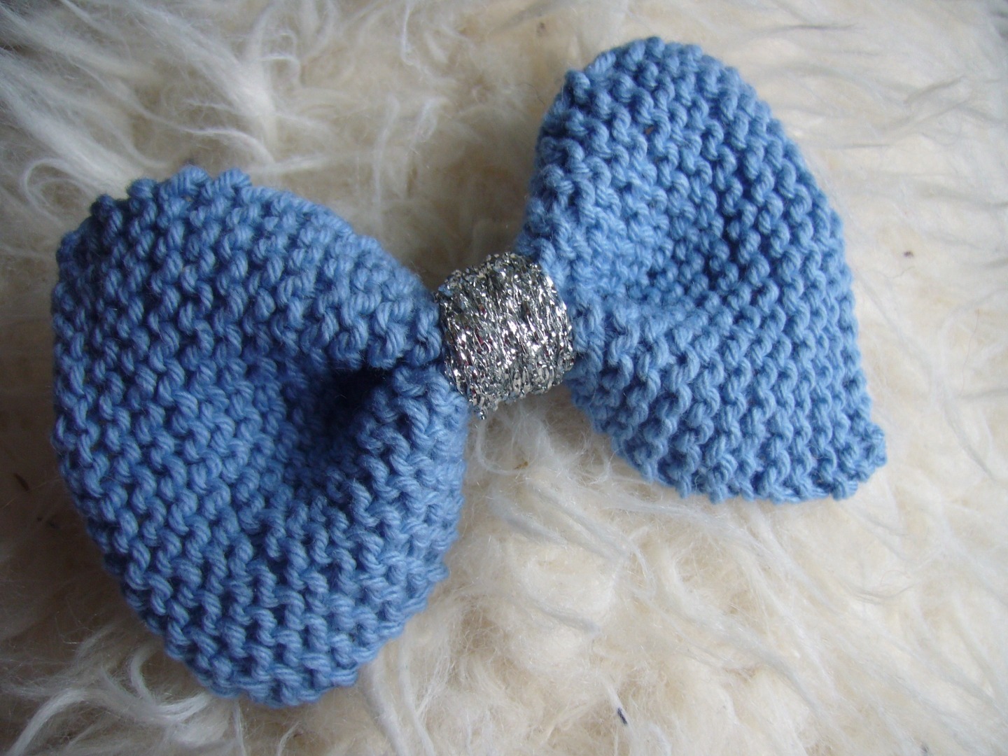 patron tricot noeud papillon