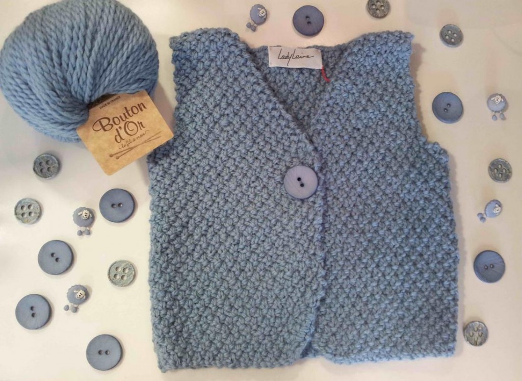 patron tricot gratuit gilet sans manche