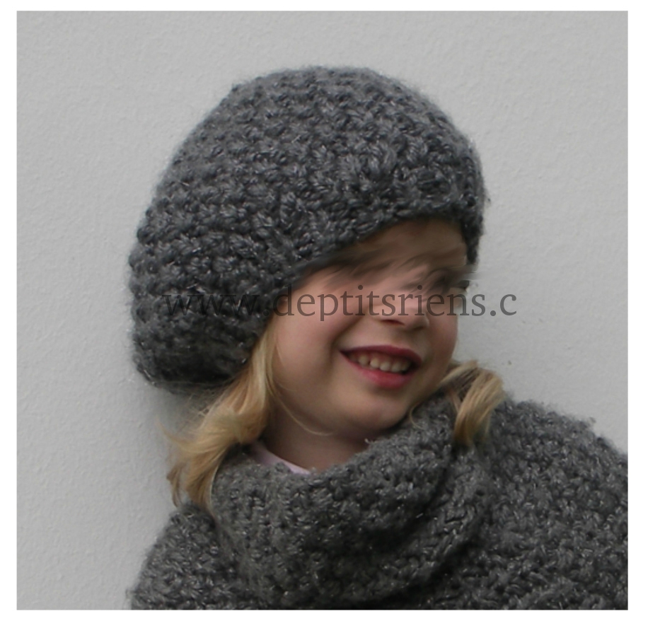 patron tricot bonnet adulte