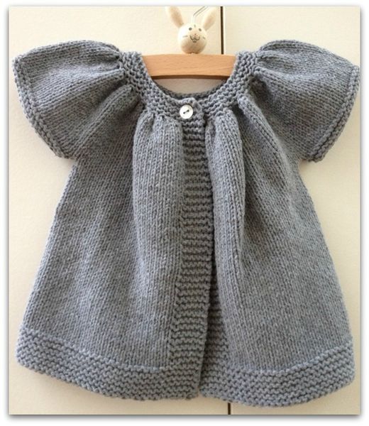 patron tricot gilet coton