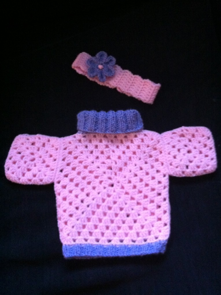 patron tricot pull furet