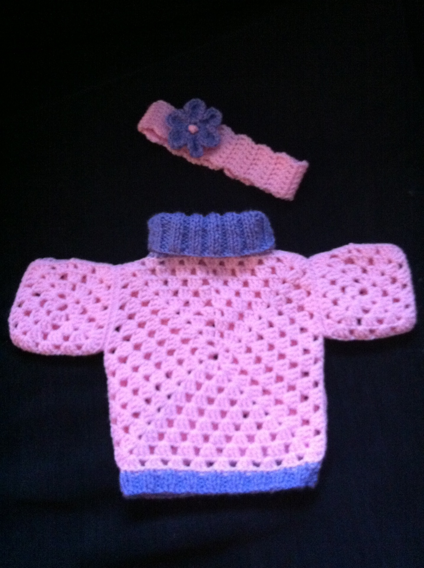 patron tricot pull furet