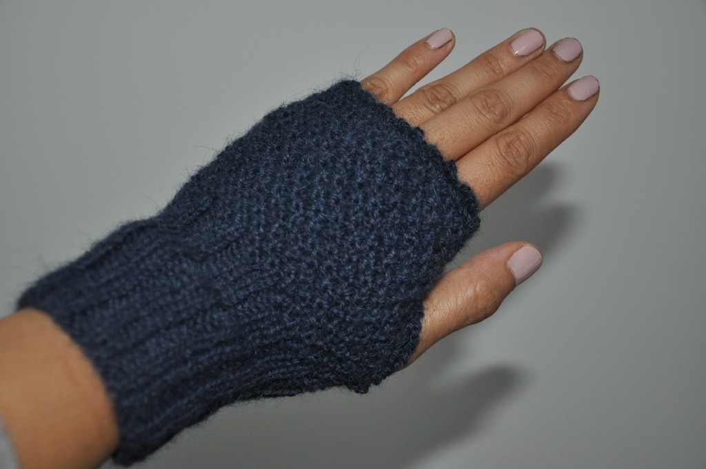patron tricot mitaines homme