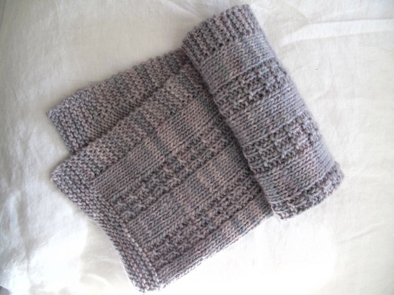 patron couverture au tricot gratuit