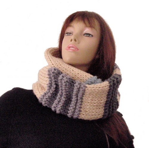 patron mitaines tube tricot