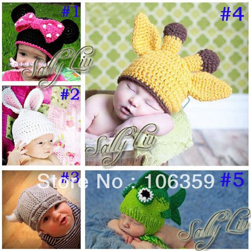 patron tricot bonnet animaux