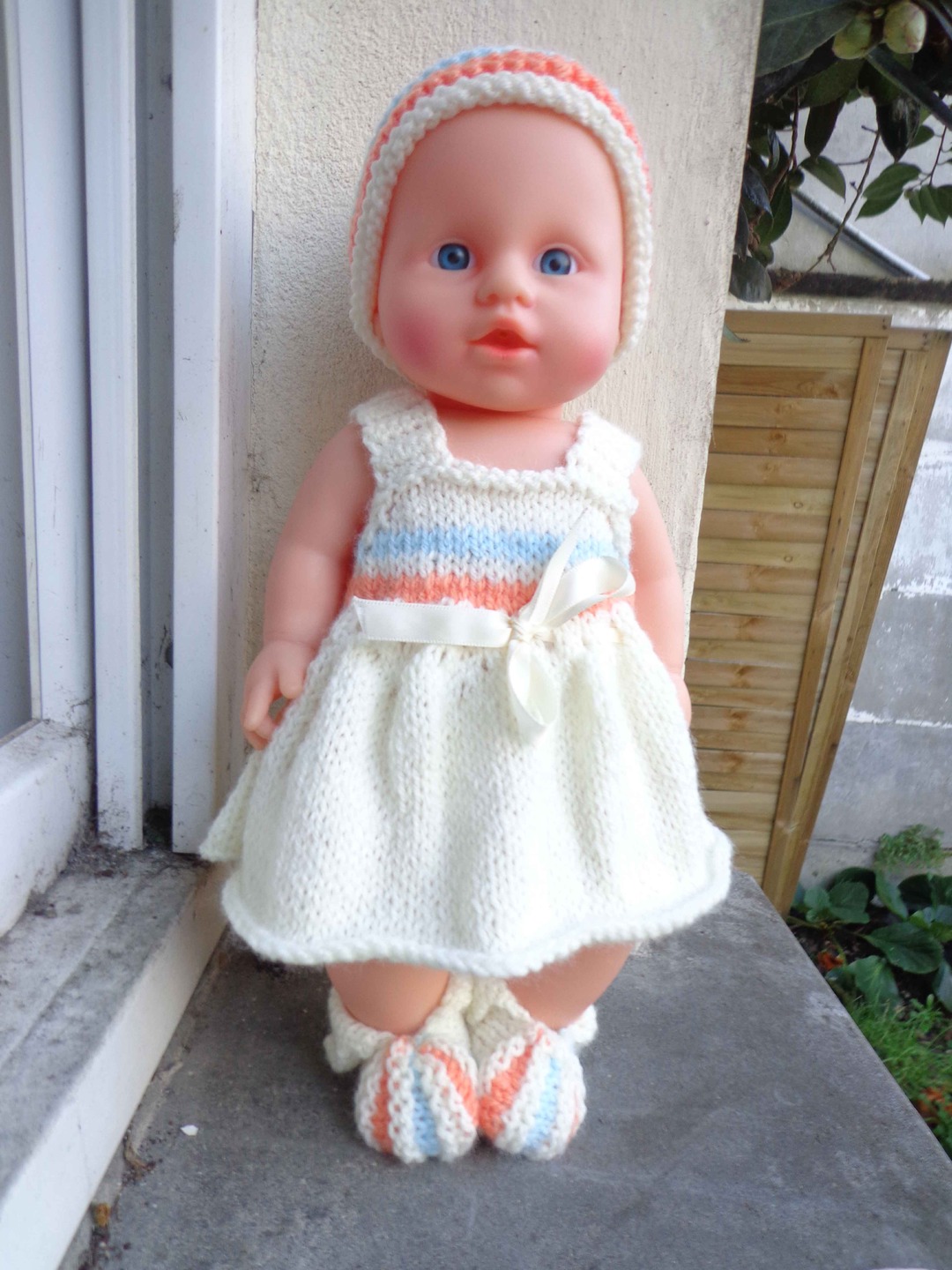 patron tricot poupon 40 cm