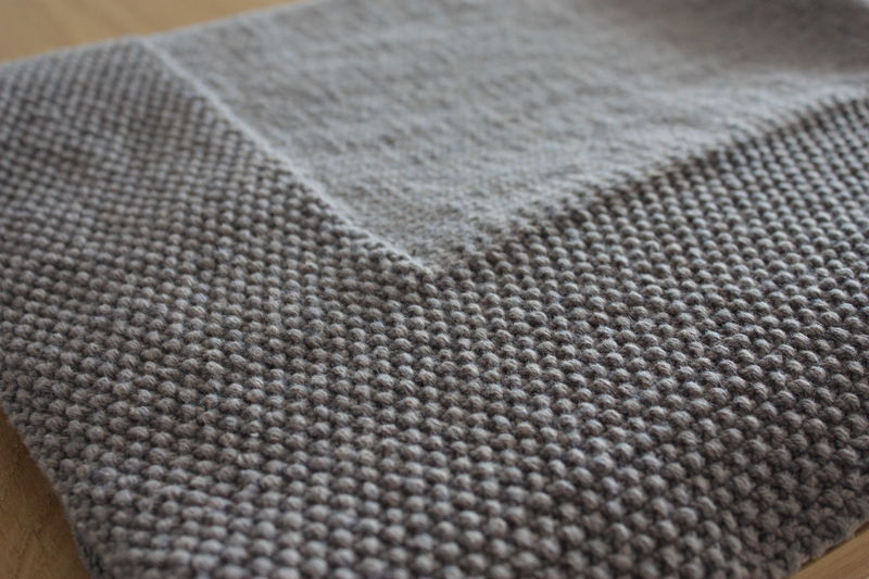 patron couverture au tricot gratuit