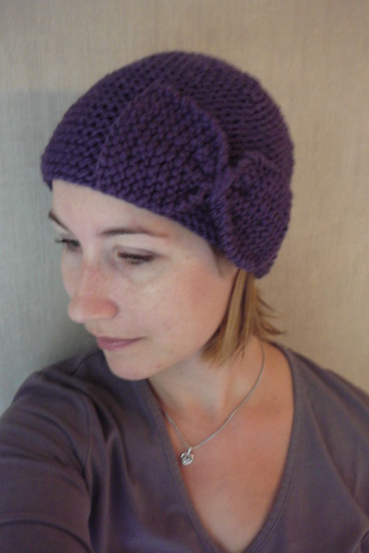 patron tricot bonnet cloche