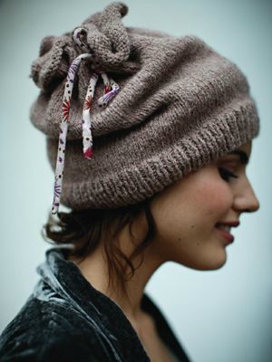 patron tricot bonnet homme