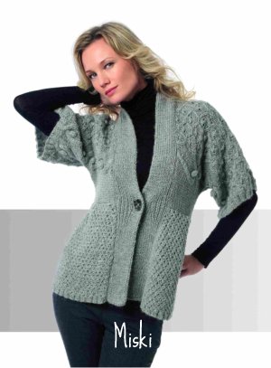 patron tricot veste femme