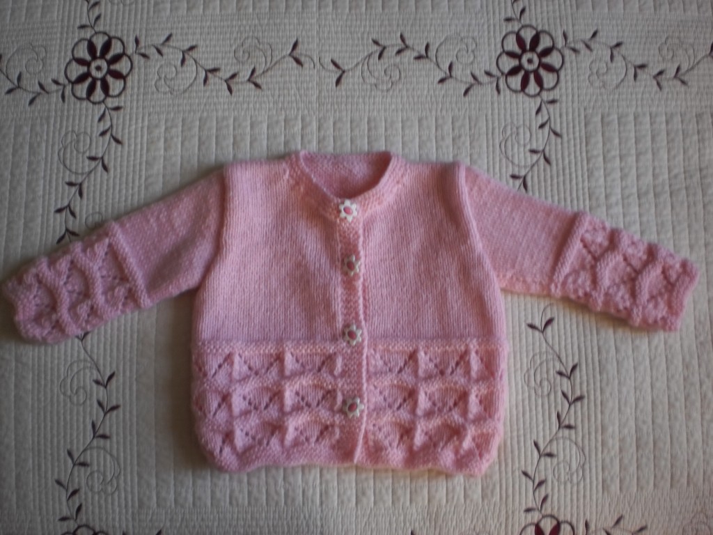 patron gilet tricot 3 ans