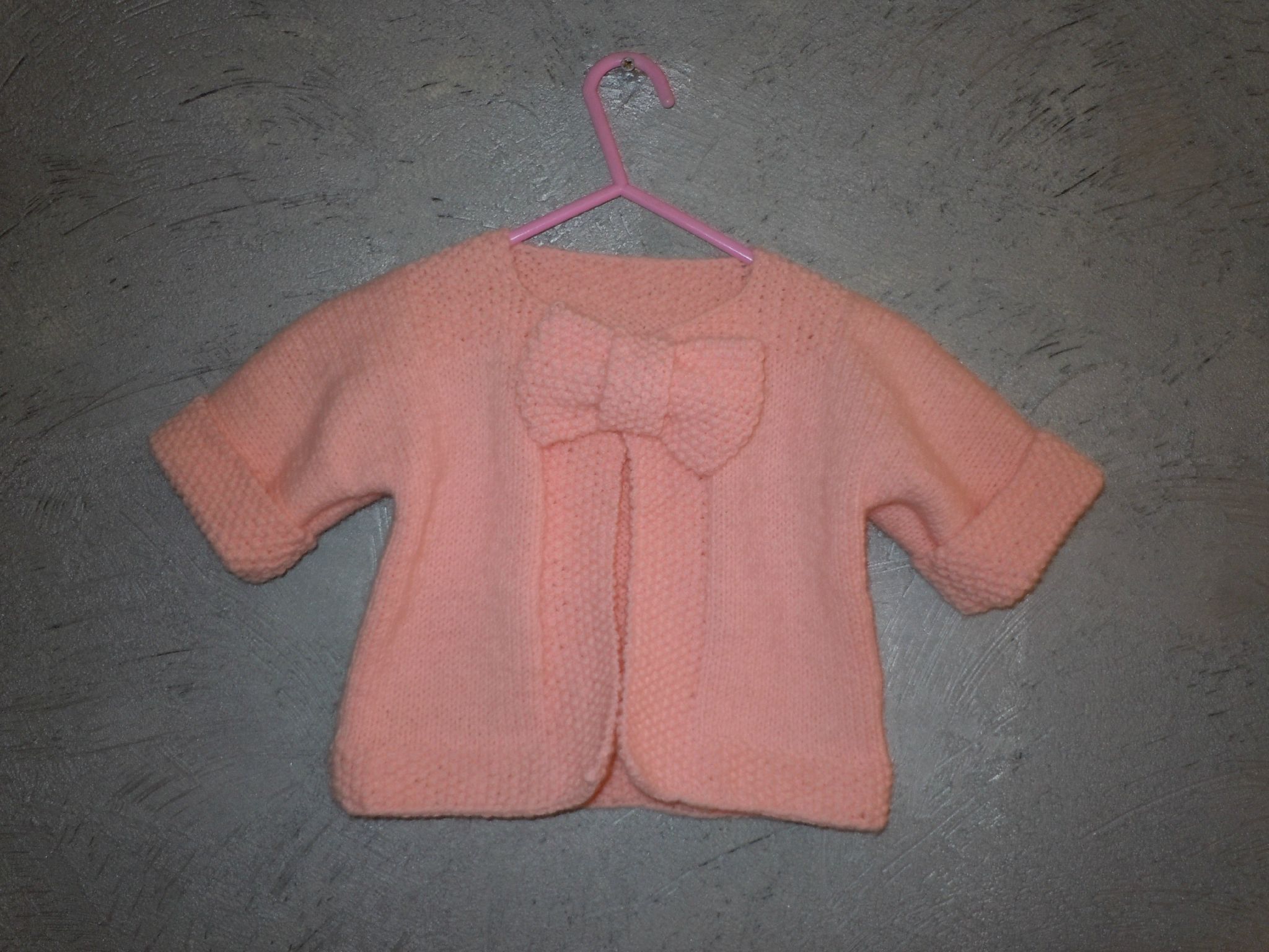 patron tricot gilet fille gratuit