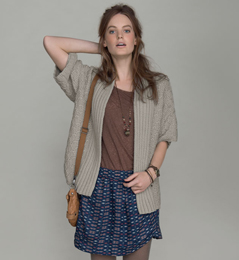 patron tricot veste femme