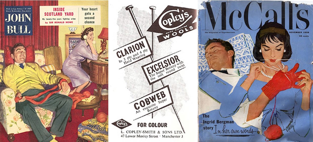 patron tricot 1950
