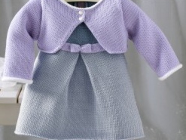 patron tricot robe en laine