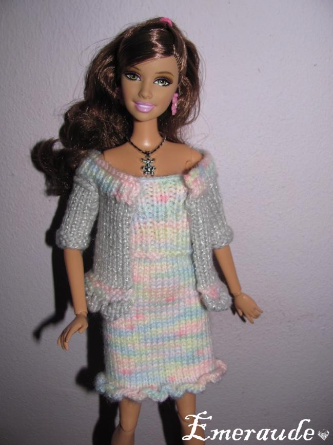 patron tricot barbie