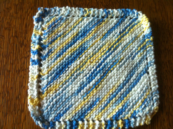 patron tricot linge vaisselle