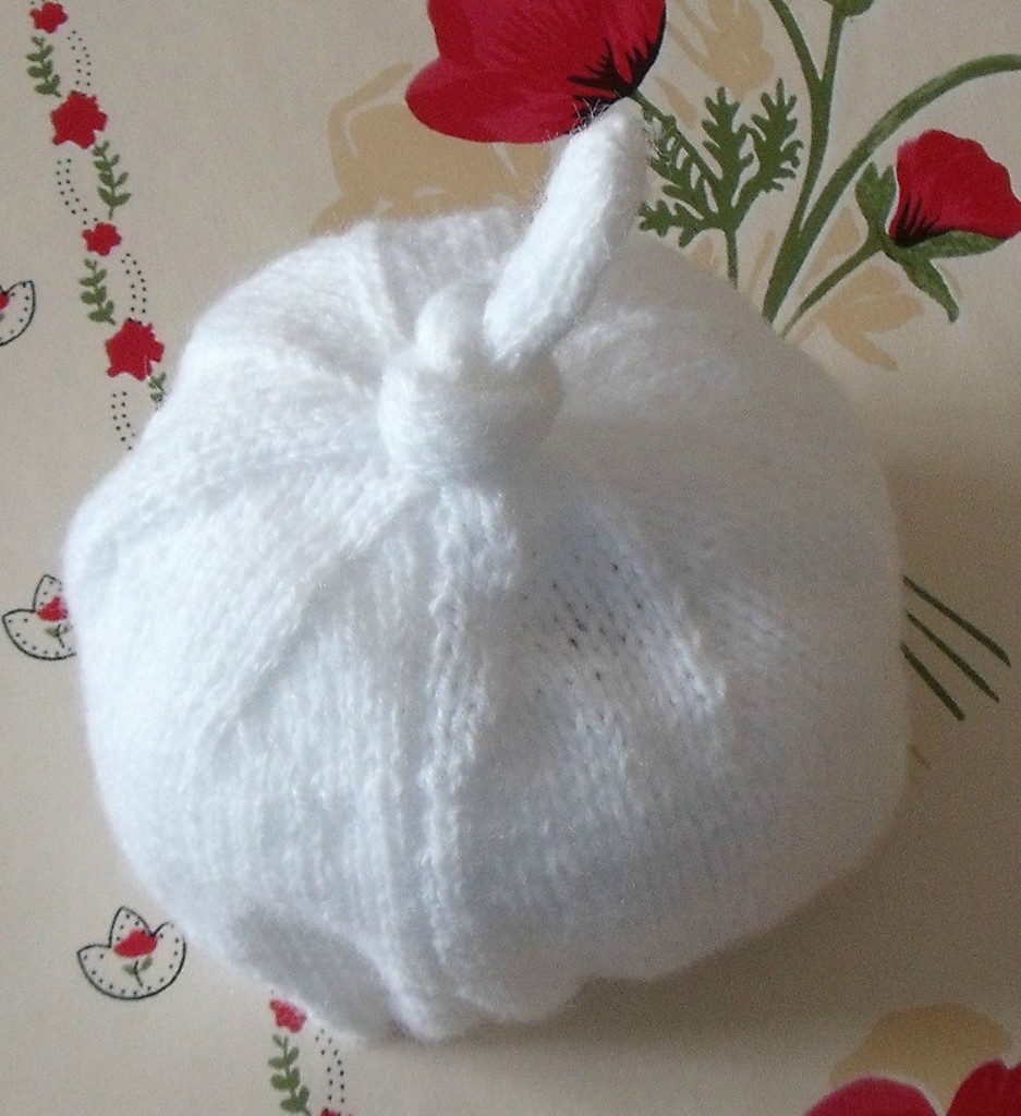 patron tricot bonnet nourrisson