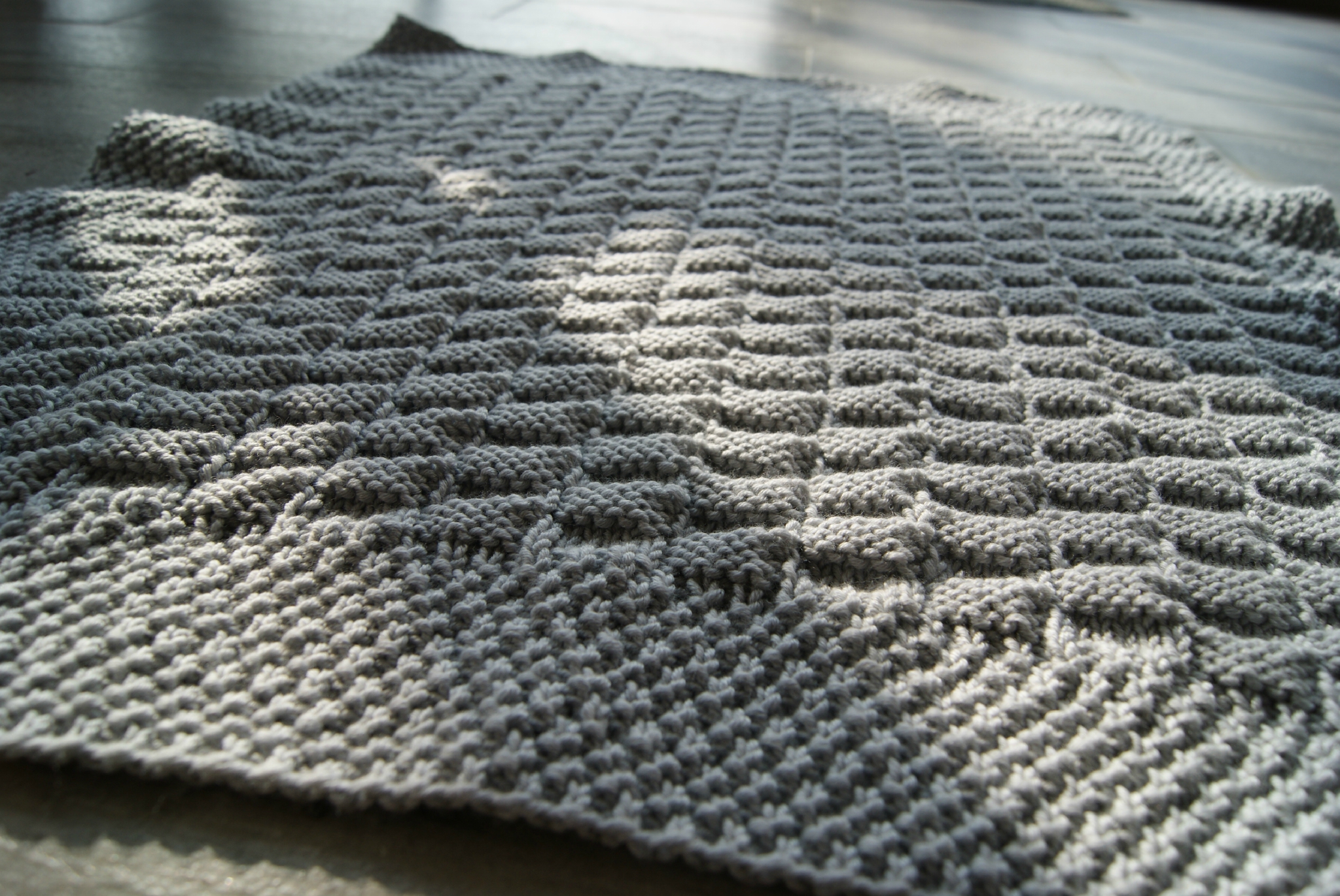 patron couverture en tricot