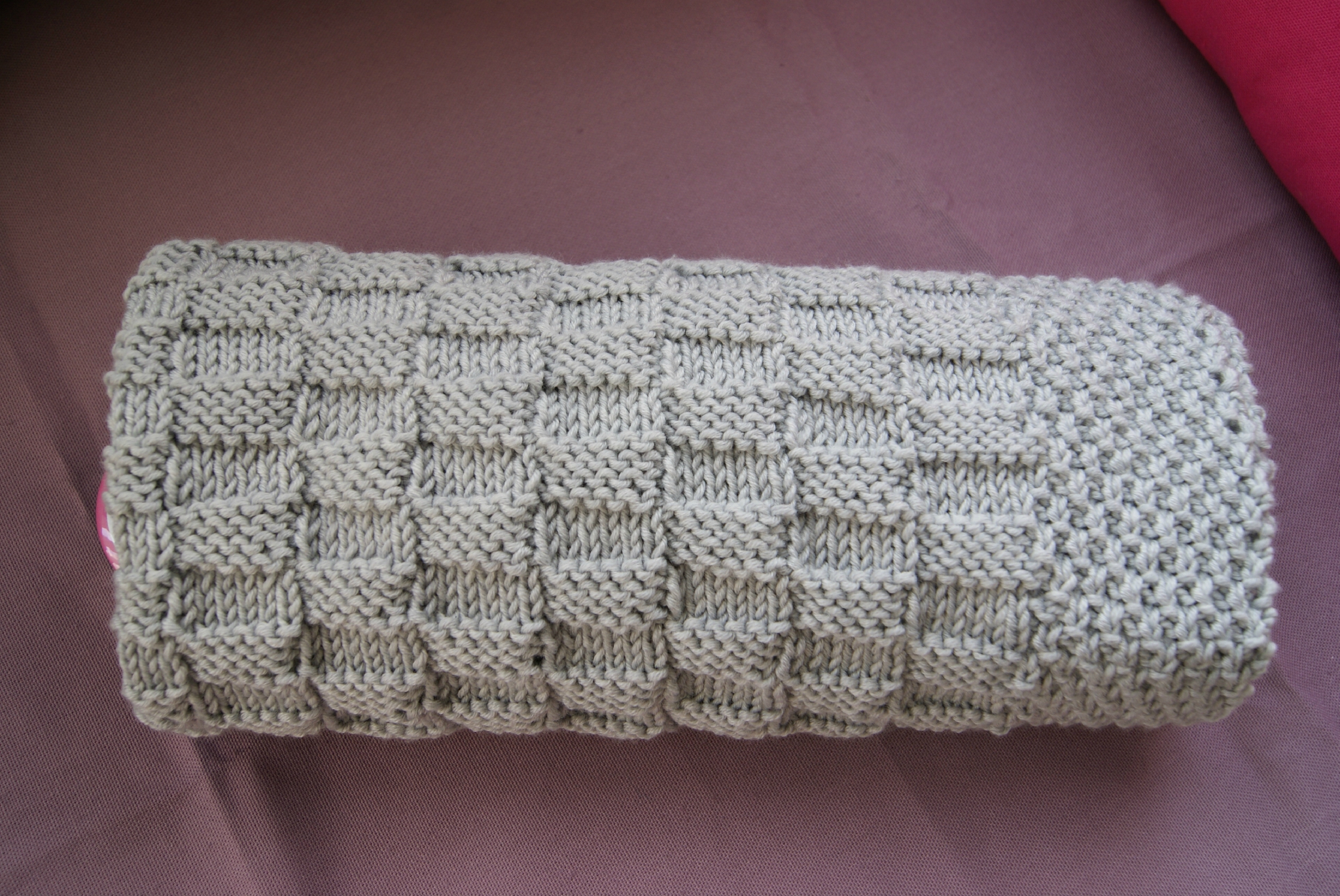 patron couverture en tricot