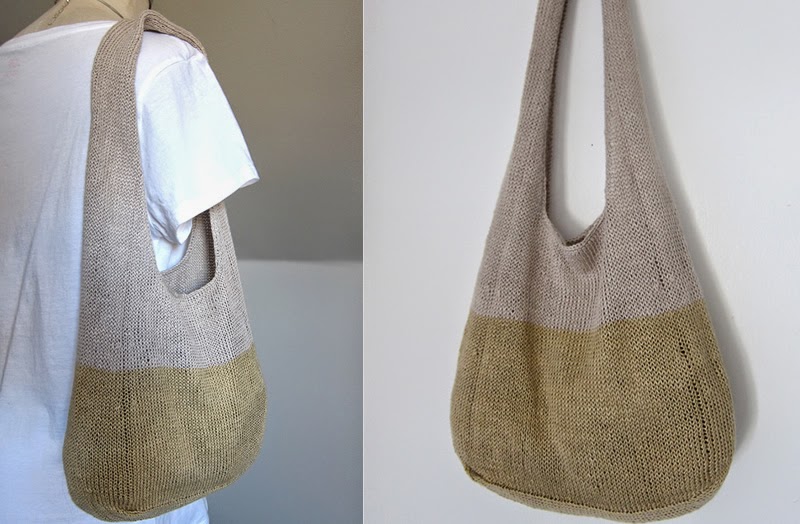 patron gratuit de sac en tricot