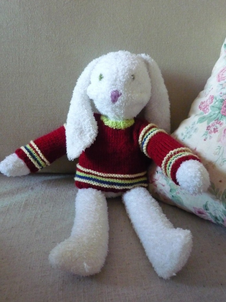 patron tricot lapin