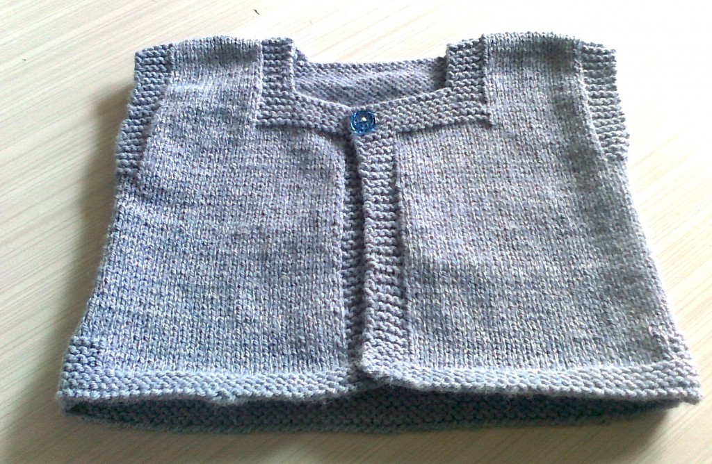 patron tricot pull debutant