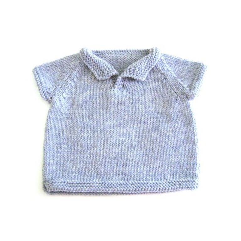 patron tricot pull 2 ans