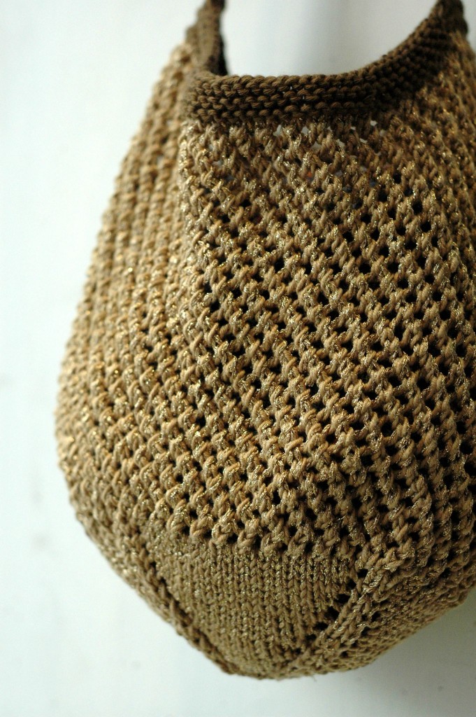 patron tricoter sac