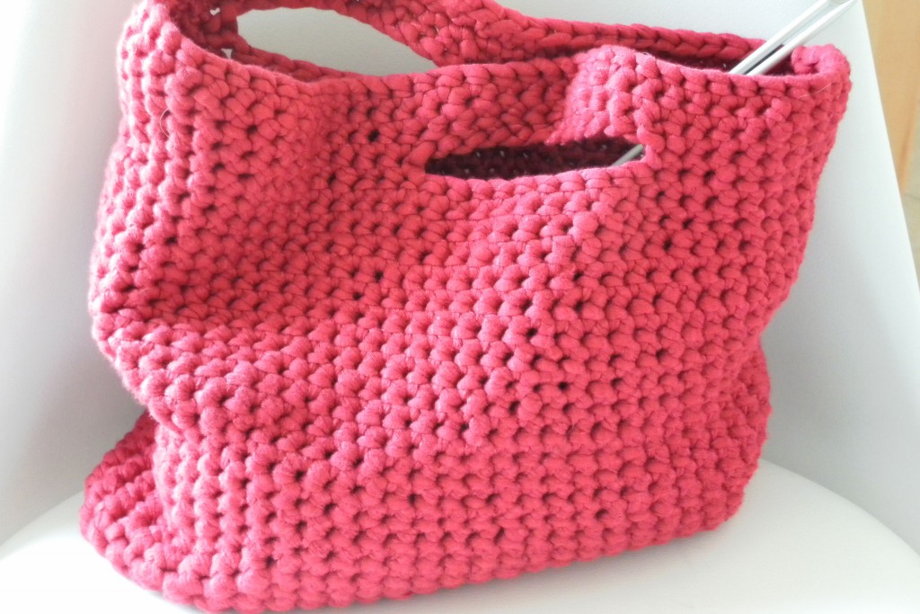patron tricoter sac