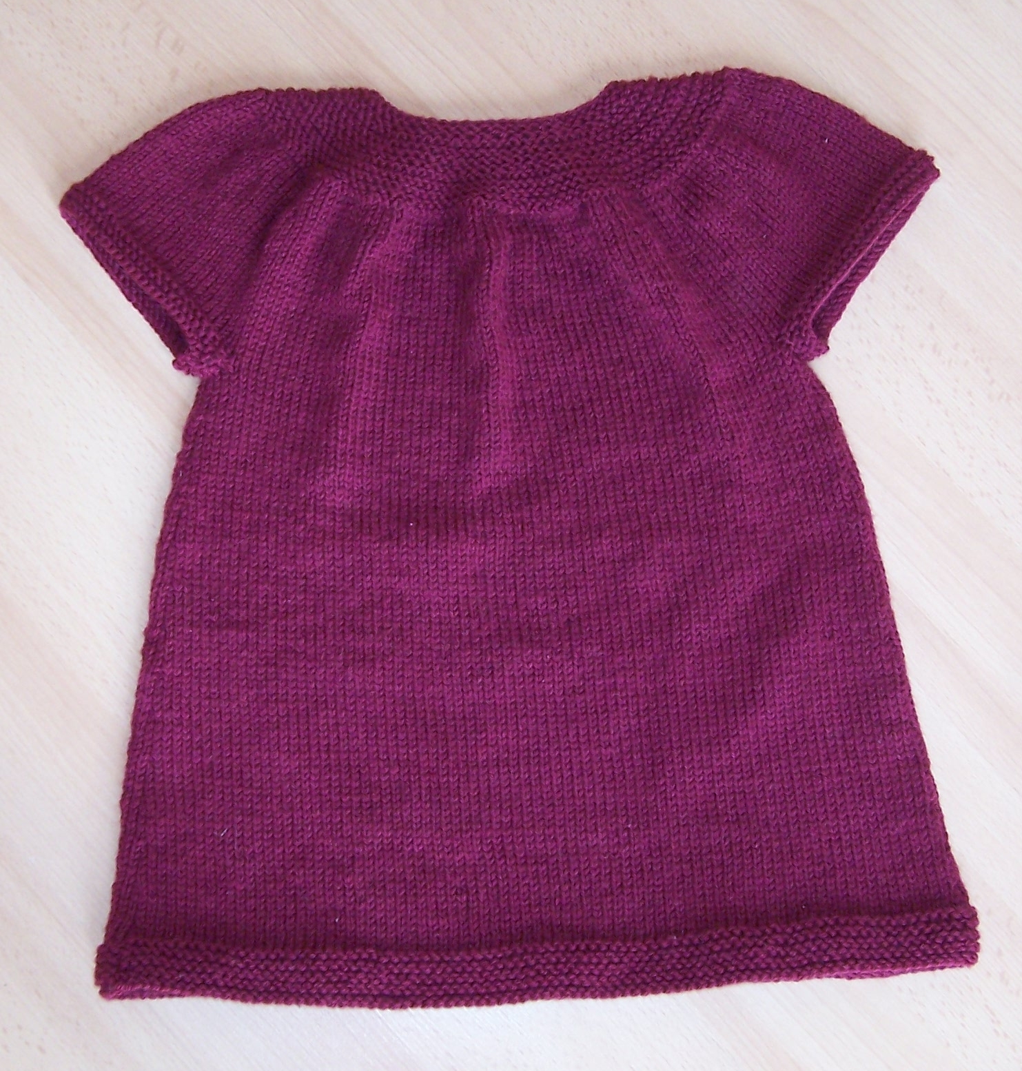 patron tricot fillette gratuit