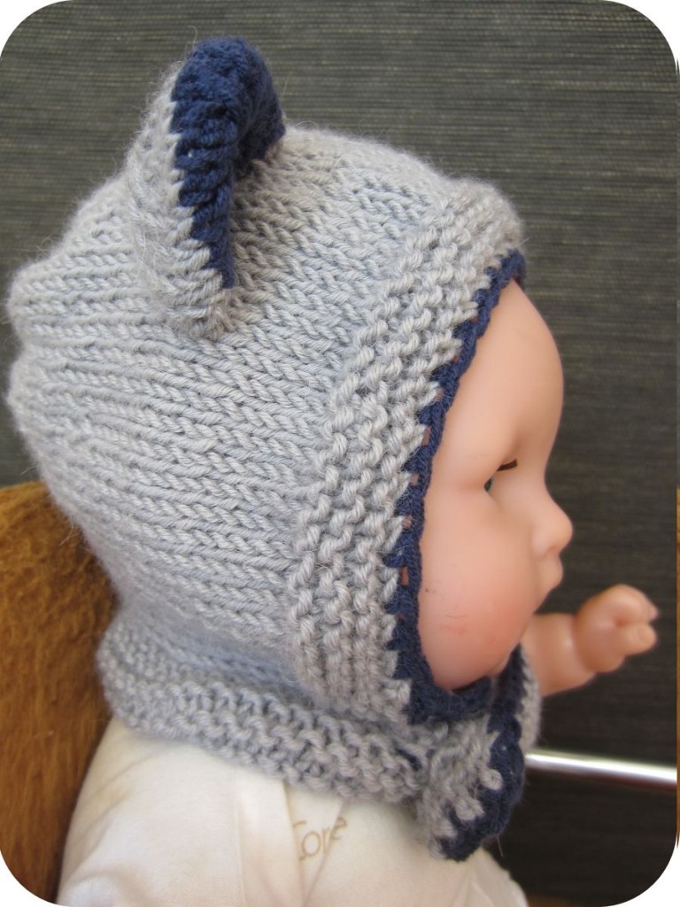 patron tricot tuque avec oreilles