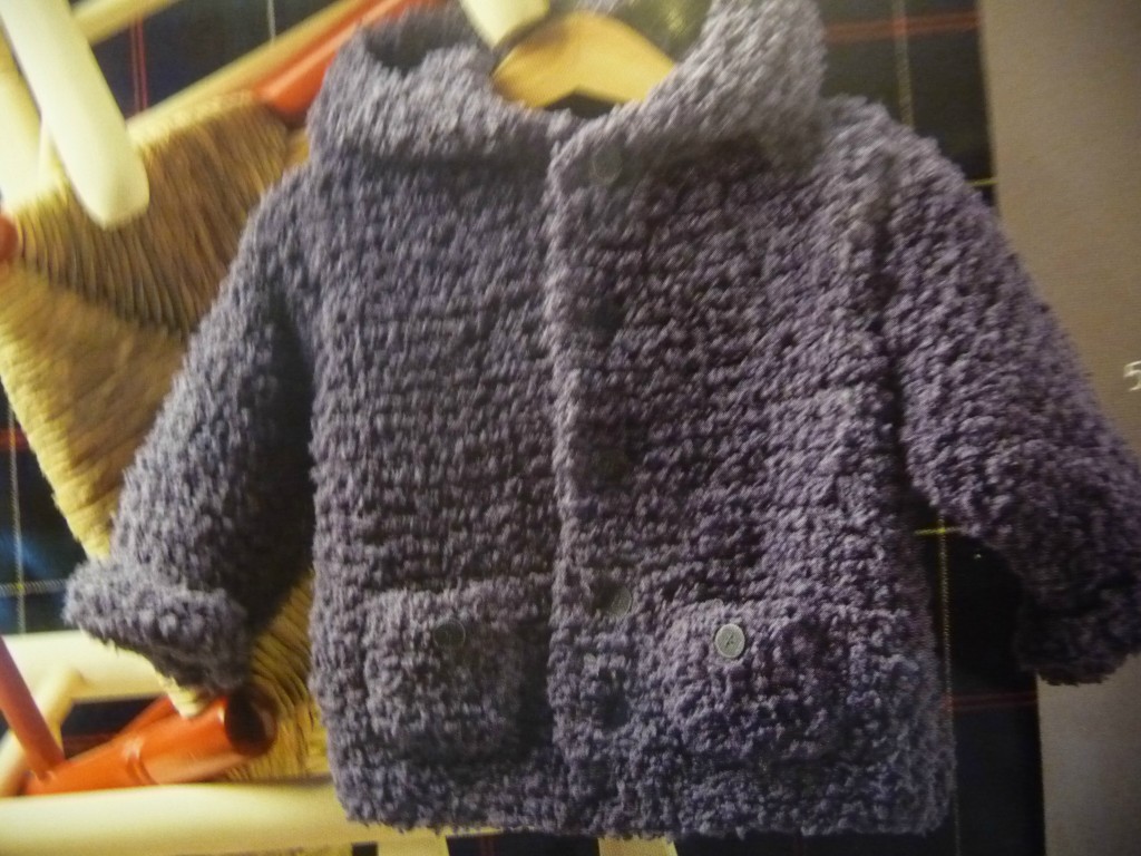 patron tricot veste 18 mois